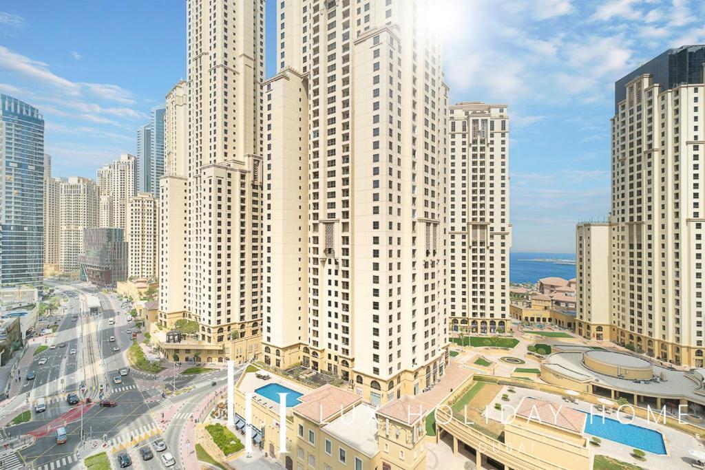 Lux Contemporary Suite With Full Marina View 6 ドバイ エクステリア 写真