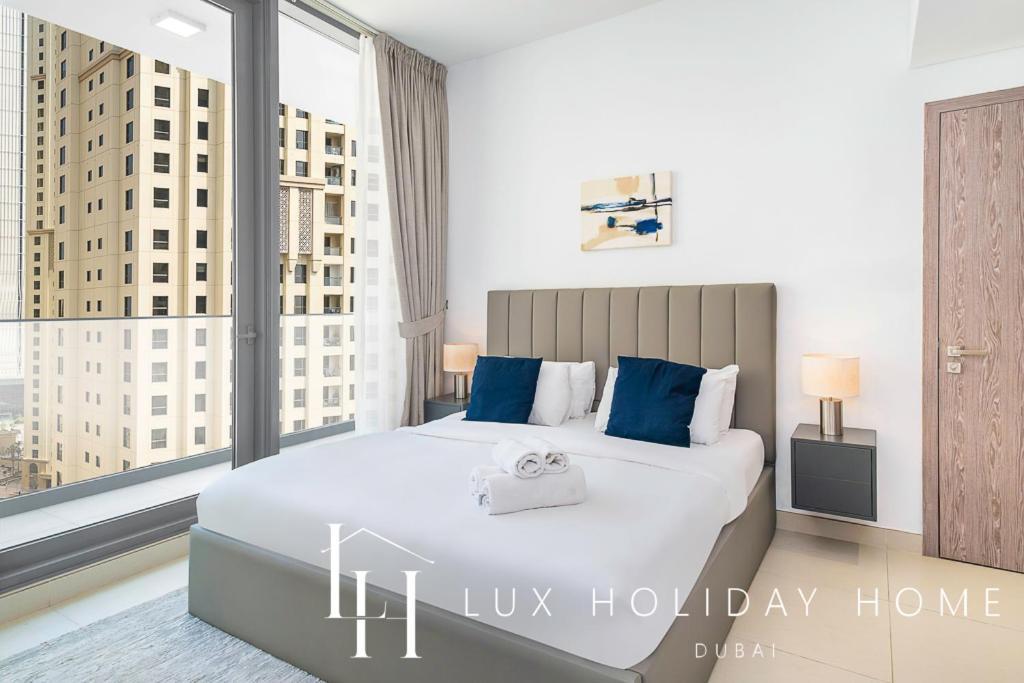 Lux Contemporary Suite With Full Marina View 6 ドバイ エクステリア 写真